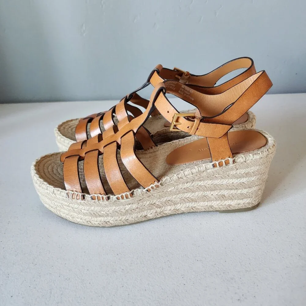 Tory Burch Wedge "EUC" - Picture 7 of 16
